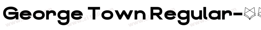 George Town Regular字体转换 George Town Regular字体转换